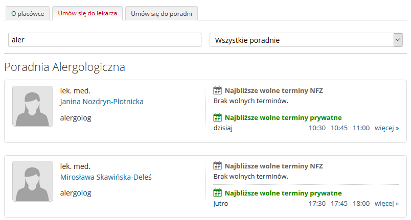 Wybór terminu
